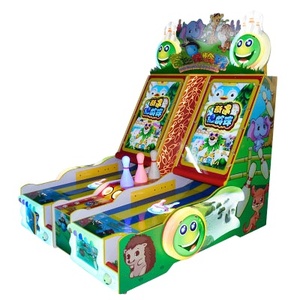 High Returns Best Quality Amusement Park Indoor Shooting Arcade Video Cricket <b>Bowling</b> Game Machine - Product Image 5