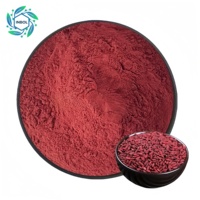 Extrait de levure de riz rouge 100% naturel, 0,5-5% de monacoline K, poudre de levure de riz rouge