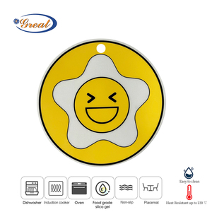Tapis de protection en silicone pour plaque de cuisson à induction, épaisseur 0,4 mm/0,7 mm, rond, 260 mm, tapis isolant thermique en silicone pour la cuisine à domicile - Product Image 4