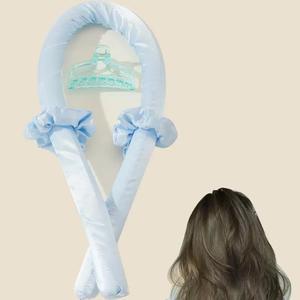 Rouleaux longs Bendy éponge mousse Magic Air Hair Rollers Heatless Curling Rod Hair Bigoudi - Product Image 4