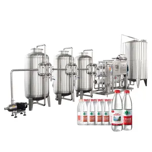 5000L/H Capacity Commercial Bottled Drinking Water Treatment Purification Water Softener Filter System Plant