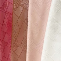 0.9MM gros Animal Crocodile en relief cuir de veau Patchwork PVC cuir synthétique tissu pour femmes sacs à main cahier