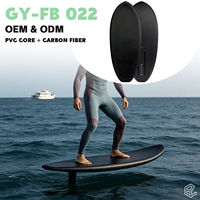 Planche de Foil 18.5L Dockstart GY-FB022 Compacte 3ft 9in, Hydrofoil Léger pour Sports Nautiques