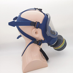 <span class=keywords><strong>Nbc</strong></span> पूर्ण चेहरे श्वसन गैस मास्क नागरिक एंटी-रासायनिक जैविक परमाणु विकिरण संरक्षण धूल - Product Image 5