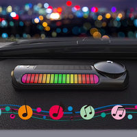Aleación innovadora Nuevo purificador de aire para automóvil AI Atomización solar Difusor de aroma Smart Start-Stop Car Fragrance Pickup