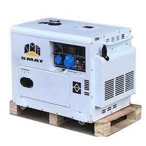 Hot Bán 10KVA 10KW Siêu Yên Tĩnh Xách Tay Máy Phát Điện Diesel Với Tự Động Bắt Đầu Không Khí Gia Đình Hệ Thống Làm Mát - Product Image 2