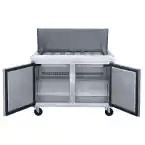 Refrigerador de mesa de preparación de alimentos comercial de 2 puertas 48.125 pulgadas W 11,47 Cu. Ft. Con Mega Top en acero inoxidable Serie DB - Product Image 5