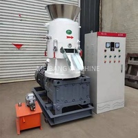 Machine à fabriquer des granulés de bois au Pakistan, moulin à granulés de bois, usine de granulés Meini, 300 kg/h