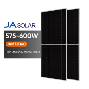แผงโซลาร์เซลล์แบบคริสตัลเดี่ยวชนิด N รุ่น JAM70D40 กำลังไฟ 575W 580w 590w 600W แบบสองหน้ากระจกสองชั้น สำหรับใช้ในบ้าน - Product Image 2