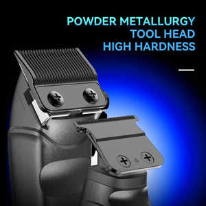 เครื่องตัดผม Kemei KM-2375 ออลอินวัน พร้อมใบมีดโกนแบบฟอยล์ ฐานชาร์จแบบ Type-C เครื่องเล็มผมระดับซาลอน ชุดอุปกรณ์ตัดผมสำหรับร้านตัดผม - Product Image 4