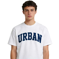 LTD-MT1079 Blanks Premium pour revendeurs, à broderie multi-aiguilles, certifiés GOTS, noirs universitaires, tricotés, coupe oversize, avec motif graphique