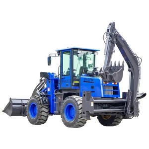 Бесплатная доставка! Высококачественный мини-экскаватор-погрузчик Hengwang 4x4 в продаже - Product Image 2