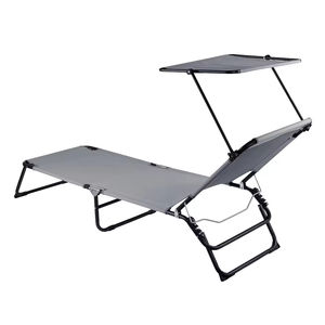 Cama <span class=keywords><strong>Plegable</strong></span> Compacta de Ocio Más Vendida, Catre Portátil para Campamento, Silla de Playa, Cama de Playa - Product Image 5