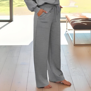 Winter Solid Stand Collar Sweatpants Jogger Sweat Suits 100% <b>Polyester</b> Windproof Breathable Warm <b>Tracksuit</b> For Women's - Product Image 4