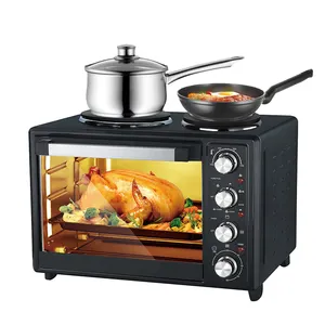 Oven Konveksi Oven dapur dengan Oven listrik besar pelat panas ganda