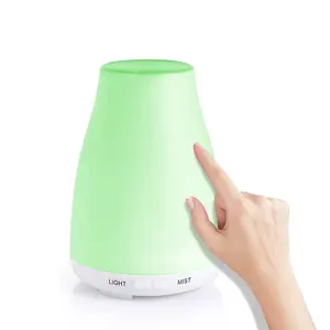 Explosive 200ml wine bottle ultrasonic humidifier Silent essential oil diffuser colorful Air Purifier aromatreatment machine