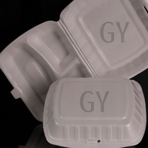 กล่องใส่อาหาร กล่องโฟมใส่อาหาร กล่องใส่อาหาร กล่องใส่อาหารกลางวัน กล่องใส่อาหารกลางวัน กล่องกริดแบบแบน กล่องสามช่อง กล่องสี่เหลี่ยม - Product Image 1