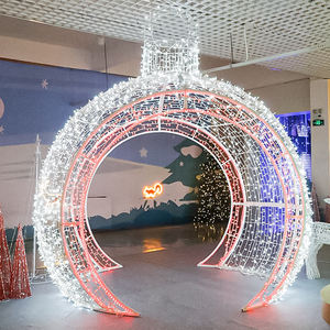 חיצוני 3d גדול כדור חג המולד אור ענק אור 3d מוטיב אור עבור תפאורה קניון valentines - Product Image 2