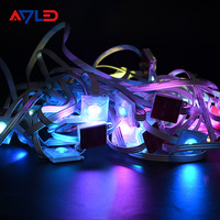 Contrôle Wifi étanche course de chevaux RGBIC atmosphère extérieure lumière String30 lumières 50FT avant-toit décoration de noël