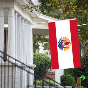 Оптовые флаги Французской Полинезии 3x5 футов, полиэстер 68D/100D, индивидуальный дизайн для всех стран, быстрая доставка, надежный поставщик, быстрое выполнение заказов - Product Image 5