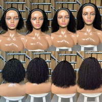 Perruques Bob en cheveux humains vierges brésiliens 12A, densité 200 %, fabriquées à la machine, de 8 à 16 pouces, avec bonnet, livraison rapide