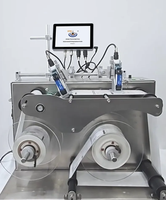Machine de rembobinage automatique d'étiquettes RW250 avec fonction de comptage pour le rembobinage rouleau à rouleau