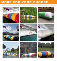 Vente en gros de jouets de jeu d'eau de lac de haute qualité personnalisé coloré catapulte blob gonflable oreiller d'eau blob d'eau à vendre