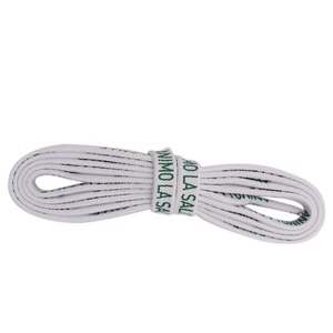 Coolstring 7mm phẳng in logo thương hiệu bảng chữ cái tiếng anh cả hai bên in Dây giày thể thao <span class=keywords><strong>Polyester</strong></span> dây giày cho giày Sneakers - Product Image 3
