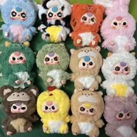 Collection de figurines d'animaux en vinyle Migo Mini Exquisite, emballage surprise à fermeture éclair, boîtes mystères, boîte surprise pour fête, figurine en peluche 1/12
