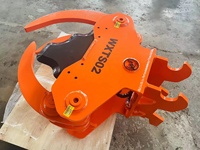 Weixiang coupe-bois hydraulique/scie à grappin à bûches/cisaille d'arbre avec grappin pour pelle