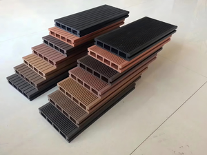 Dễ dàng cài đặt chống trượt <span class=keywords><strong>WPC</strong></span> <span class=keywords><strong>decking</strong></span> thân thiện với môi trường và chống cháy sàn bảng Mũ <span class=keywords><strong>WPC</strong></span> sàn - Product Image 2