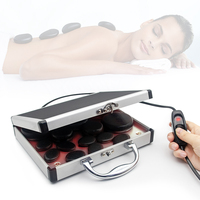 Boîte chauffante pour pierres chaudes, pour usage professionnel ou domestique, 110V 220V, chauffage sans eau