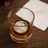 Verre à whisky texturé à base tourbillonnante 10oz, fond épais, sans plomb, pour Old Fashioned, Bourbon, Scotch, Cocktail, Whisky – Collection Home Bar