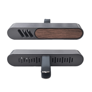 Disesuaikan abu-abu perak paduan mobil penyegar udara Diffuser otomatis padat <span class=keywords><strong>Premium</strong></span> isi ulang parfum mobil klip logam - Product Image 3