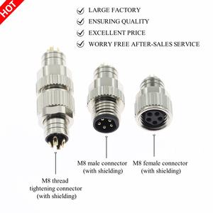 Быстрый соединитель, автоматический топливный провод, Водонепроницаемый винт, подводный клеммный блок, Электрический штифт <span class=keywords><strong>DB9</strong></span>, металлическая Светодиодная лента - Product Image 2