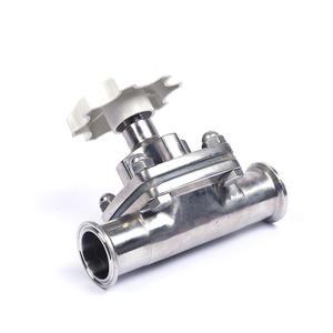 วาล์วไดอะแฟรมแบบหนีบ 316 สำหรับติดตั้งด้วยมือ ผลิตโดยผู้ผลิต วาล์วตรวจสอบแบบสุขาภิบาล ติดตั้งง่าย เกรดอาหาร สำหรับวาล์วแบบติดตั้งเร็ว - Product Image 4