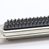 Connecteur femelle D-SUB Ligne de soudage à trois rangées Type femelle Connecteur droit PCB à 3 rangées D-Sub Automation industrielle