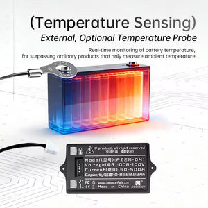Voltmètre numérique Peacefair PZEM-041, ampèremètre, <span class=keywords><strong>wattmètre</strong></span>, testeur de batterie <span class=keywords><strong>12V</strong></span> 48V, mesure de la puissance, de l'énergie et de la capacité, avec sortie d'alarme - Product Image 4