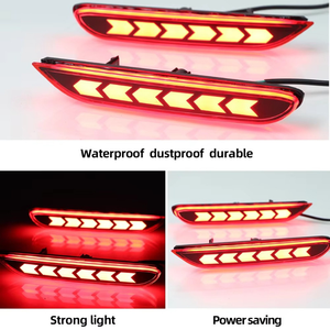 ไฟเบรค LED สำหรับ Nissan Qashqai <span class=keywords><strong>X</strong></span>-<span class=keywords><strong>Trail</strong></span> Teana Altima ไฟตัดหมอกสำหรับรถยนต์ Infiniti Q50 Q70 QX30กันชนหลัง QX80 - Product Image 2
