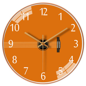 Home Decoration Simple Round Design 8 Inch Cheap Plastic <b>Wall</b> <b>Clock</b> - Product Image 2