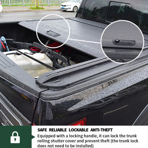 Sorod GMC Sierra, couvre-benne de camionnette en aluminium de haute qualité, couvre-benne manuel rétractable électrique - Product Image 4