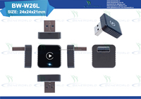 Adaptateur sans fil 2 en 1 CarPlay Android Auto, convertit le filaire en sans fil, dongle USB, plug & play, connexion stable