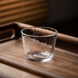 Tasse à thé en <span class=keywords><strong>verre</strong></span> Shanxi importée <span class=keywords><strong>Toyo</strong></span> Sasaki, design moderne minimaliste, texture martelée, transparente, monocouche, solide - Product Image 2