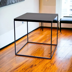 Hot Sale Home Furniture 2024 New Design <b>Side</b> <b>Table</b> for Bar Area <b>Side</b> <b>Table</b> Square <b>Side</b> <b>Table</b> With Storage for Outdoor Indoor - Product Image 6