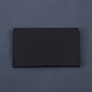 Custom Printed Multi-Purpose Pu Leather Business <b>Card</b> <b>Holder</b> Dark Gray Black Room <b>Card</b> Sleeve <b>Holder</b> - Product Image 5