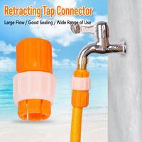 Adaptateur universel pour robinet et tuyau d'eau, raccord de robinet, manchon en silicone pour cuisine, salle de bain, robinet extérieur