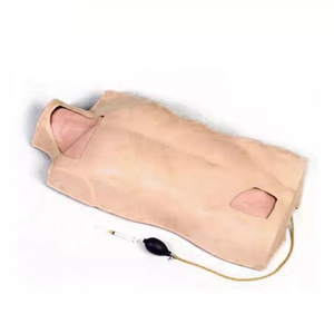 Modèle de torse d'injection veineuse centrale en PVC à pleine fonction Formation clinique médicale Science éducative Injection de veine centrale - Product Image 1