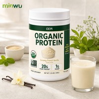 Poudre de protéines probiotiques enzymatiques à force maximale pour la santé digestive et intestinale des adultes, sans sucre, végétalienne, sans gluten