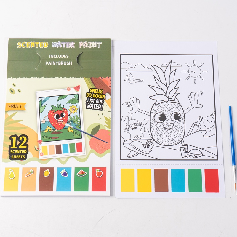 Magic Paint Water Coloring Book Kids