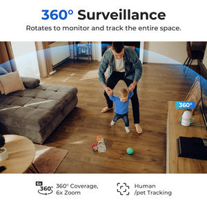 Caméra imilab C40 4K HD Rotation à 360 ° Détection intelligente d'IA pour les personnes, les animaux domestiques, le feu et la fumée - Product Image 4